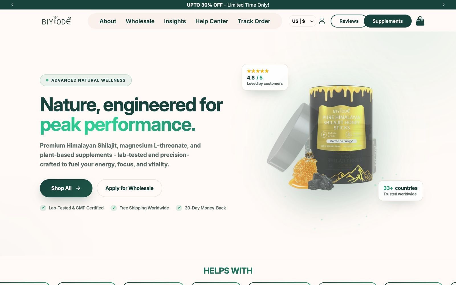 Biyode - live site